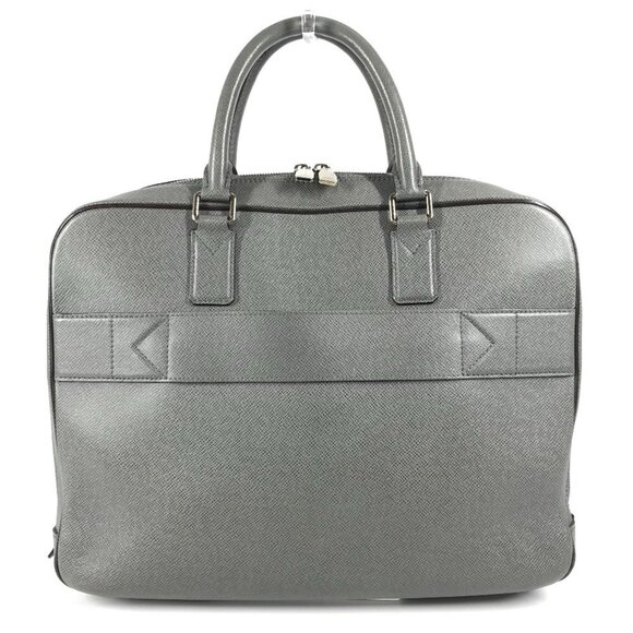 LOUIS VUITTON Gray Leather Tote Bag - Picture 1 of 16